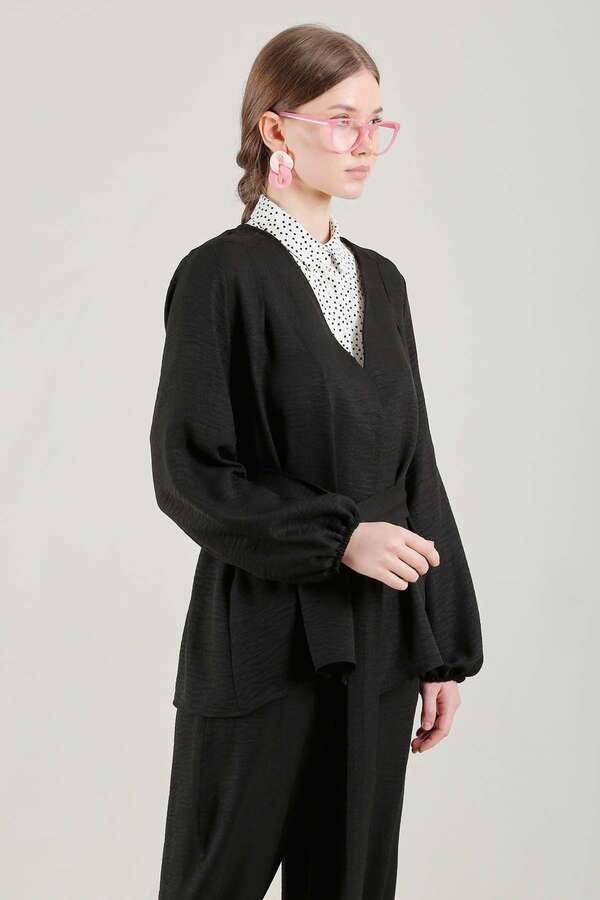 Buy Classical Kimono Suit Black - Zülays